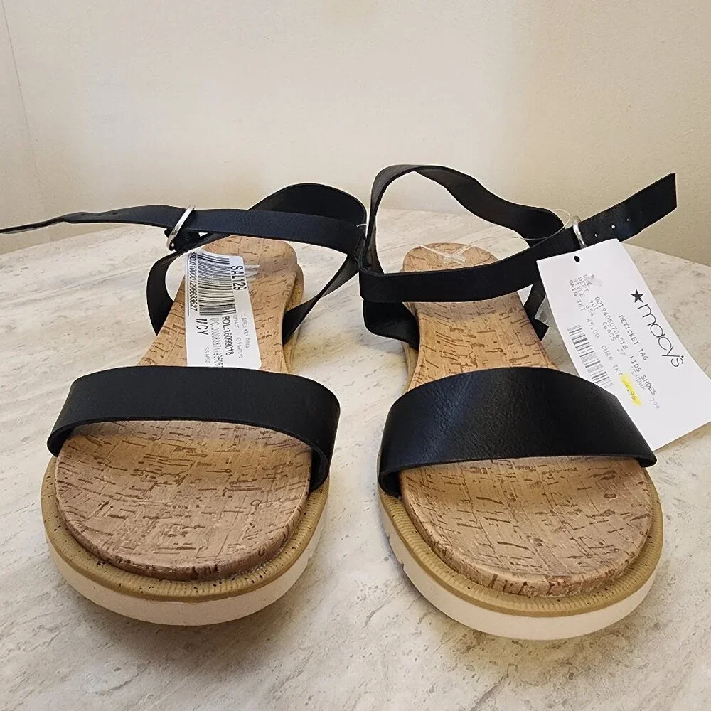 I.N.C Women's Girls Flat Casual Sandals 5 - Picture 1 of 7